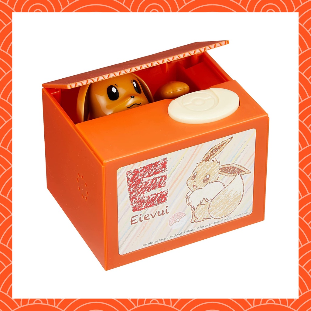 Pokemon Eevee Bank Saving Box Piggy Bank Toy 380g JAPAN | Shopee Singapore