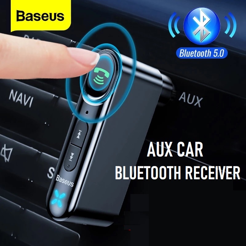 Baseus Aux Car Bluetooth Receiver 3.5mm Audio Receiver Bluetooth