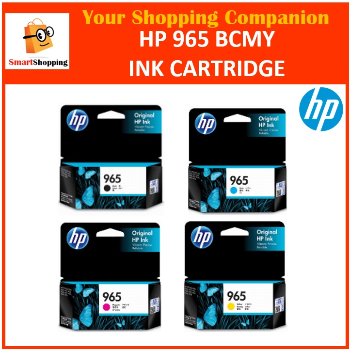 HP 965 Bundle 4 Ink Cartridge Compatible with HP OfficeJet Pro 9010 ...