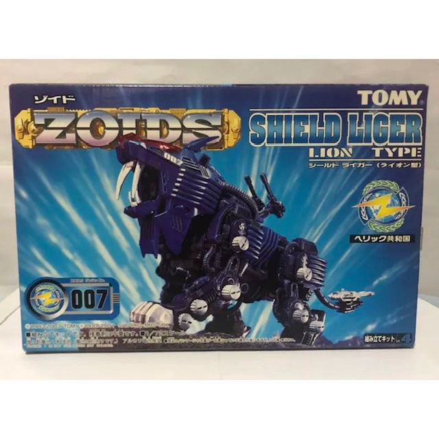 ZOIDS Tommy RZ-007 Shield Liger unassembled TOMY Zoids From Japan ...