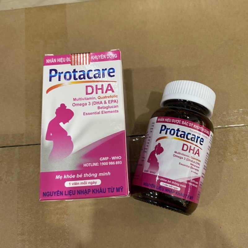 Protacare DHA Multiple Iron Oral Tablets Supplement folic Acid