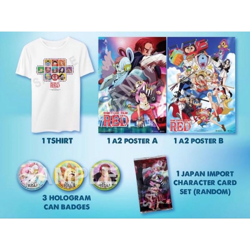 One Piece Merchandise (One Piece Film Red Character Card / TCG Card ...