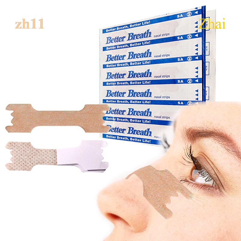 zh11 100pcs Better Breath Ventilation Nasal Strips Children Ventilation