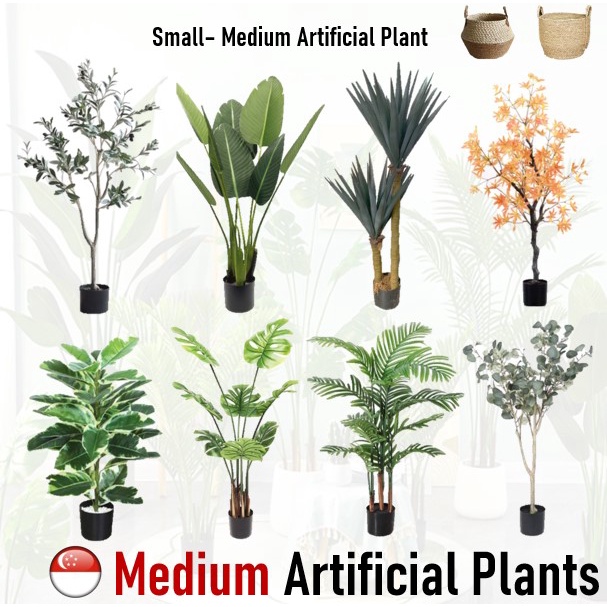 Artificial Plant Faux Fake Plants Small Fake Tree Flower Plants Home