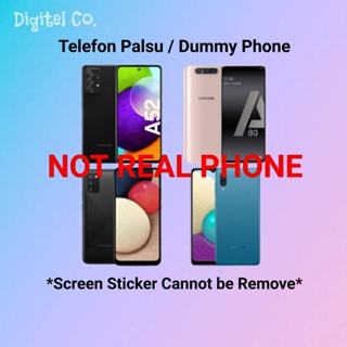 (Telefon Palsu/Fake) SAMSUNG Display Dummy Phone Non-Working Display Model Phone Dummy Set Toy Case