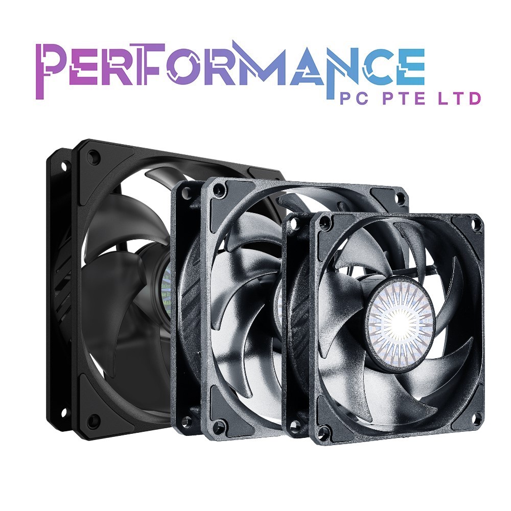 COOLERMASTER SICKLEFLOW 80/92/120 PWM NON LED FAN (2 YEARS WARRANTY BY