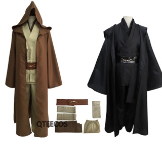 Star and war cosplay jedi costume anakin skywalker replica rob halloween clothes for women men plus size 4xl
