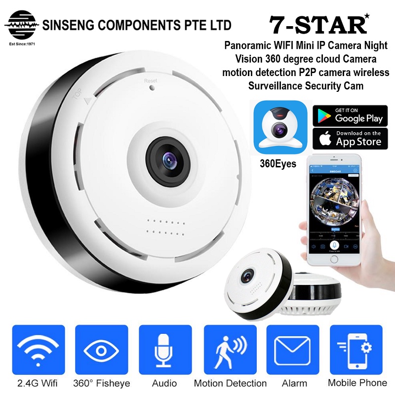 360eye s wifi cloud camera