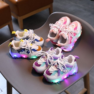 Heybaby DEDONALD Shoes Sneakers Boys/Girls LED Light Up Import School #0