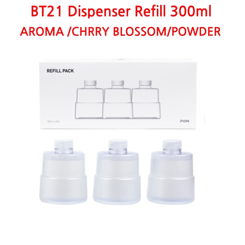 BTS BT21 Official Refill Soap BT21 Dispenser Refill 300ml Royche(Ready