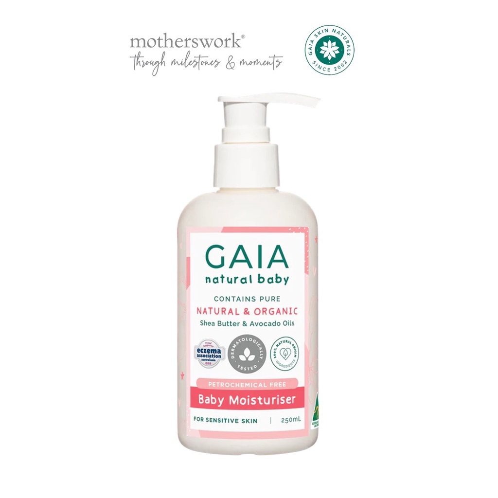 GAIA Natural Baby Moisturiser 250ml/500ml Shopee Singapore