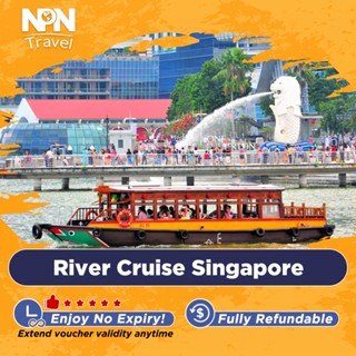 [River Cruise Singapore] Clarke Quay Jetty Boat Ride (40 Mins) Open ...