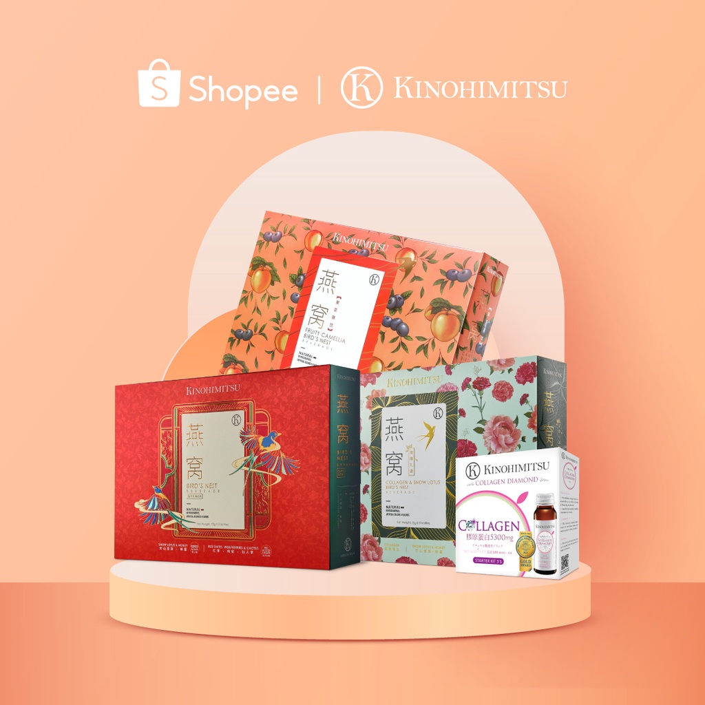 [sbd Exclusive] Kinohimitsu X Shopee Bird's Nest Gift Box 