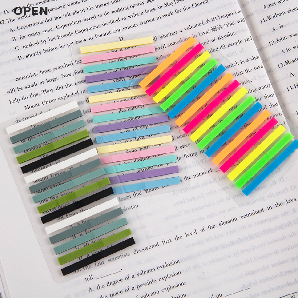 page flags sticky notes