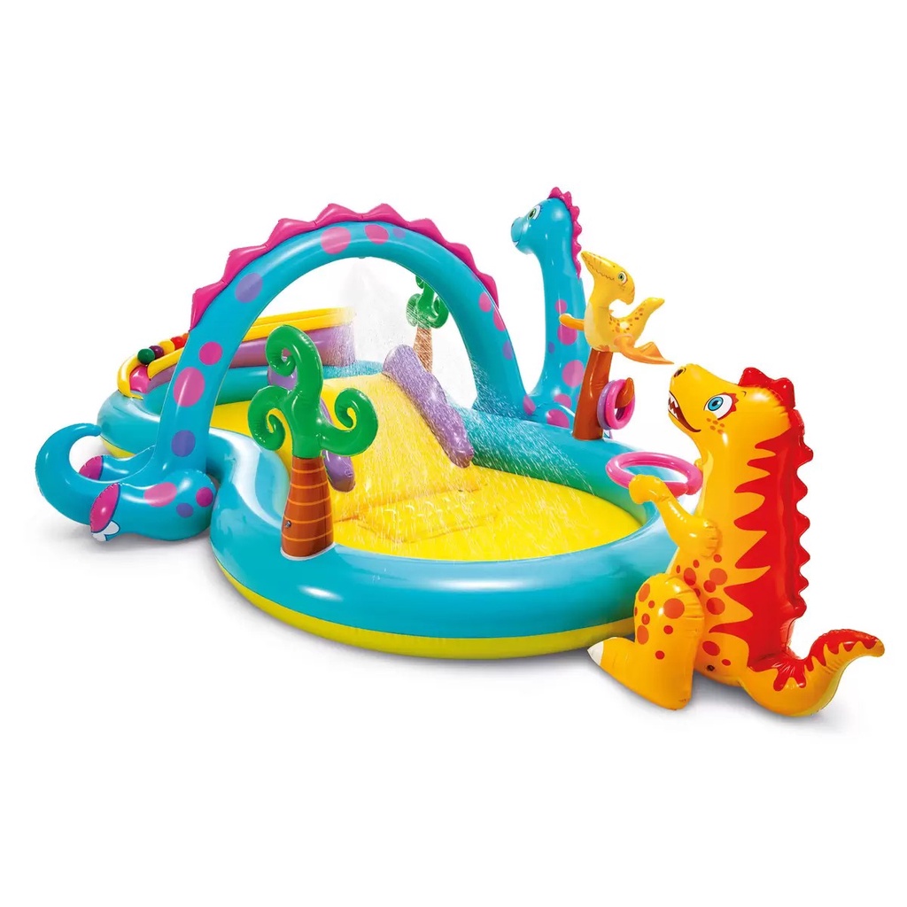 [Direct from Japan] INTEX Dinoland Playcenter Dinosaur water park