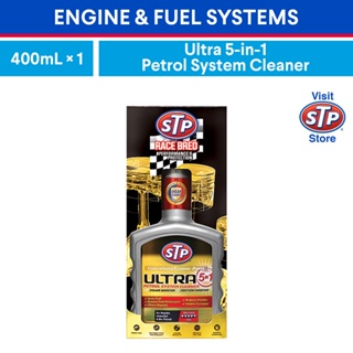 STP Ultra 5-in-1 Petrol System Cleaner 400ml