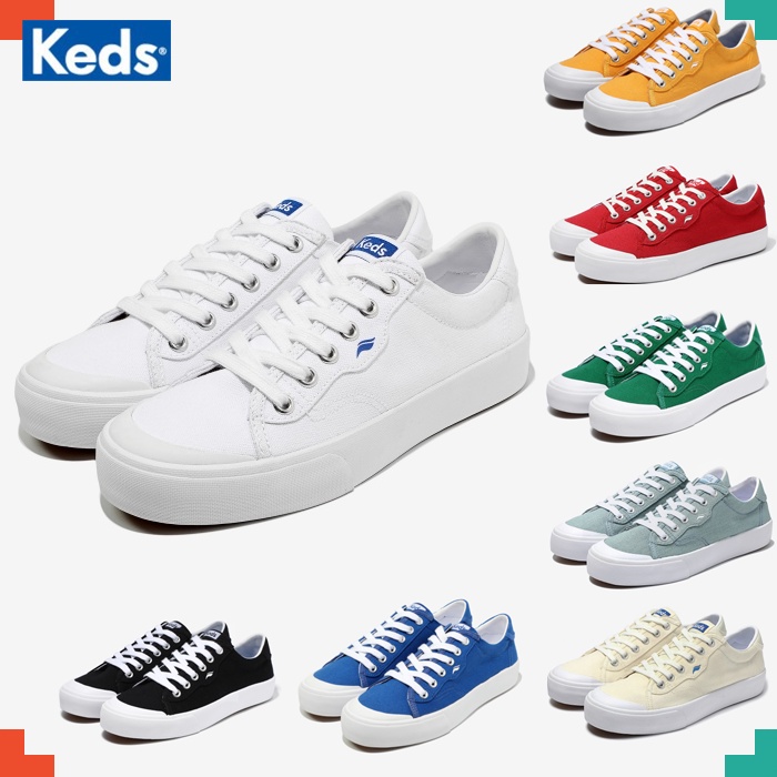 Keds KOREA Crew Kick 75 Canvas Sneakers (Uni Sex / 7 Colors) | Shopee ...