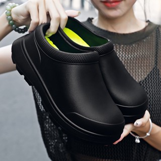 waterproof water shoes, rain boots, men's and women's dining cleaning shoes