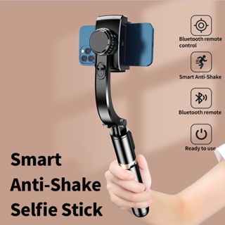 Q08 Handheld Gimbal Smartphone Bluetooth Handheld Stabilizer with Tripod selfie Stick Folding Gimbal for Android IOS