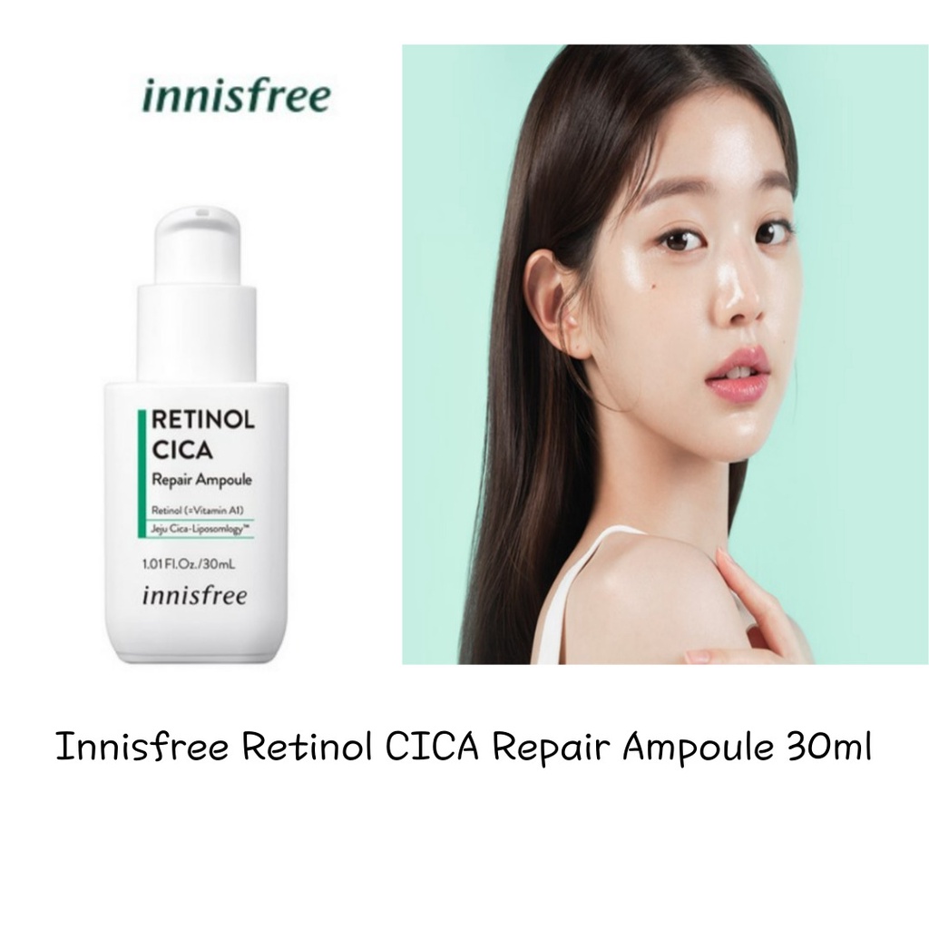 Innisfree Retinol Cica repair ampoule 30 ml / 50ml Shopee Singapore