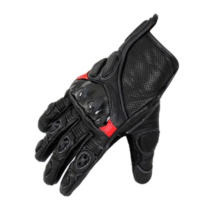 AXG GLL001 MOTORCYCLE LEATHER Knuckle Guard GLOVES FOR MEN