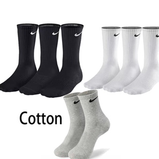 Unisex HighSocks Outdoor Sports Basketball Socks Men's  Black White Sock