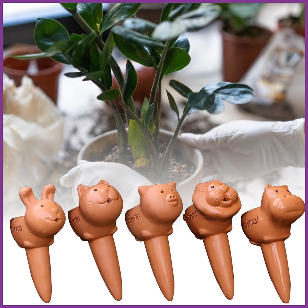 Ceramic Watering Spikes Automatic Waterer for Outdoor Plant Water