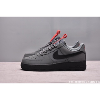 Hot Sale Nike7166 Air Force 1 Sneakers Male Female Hiking Casual Shoes Grey Brown Black Green