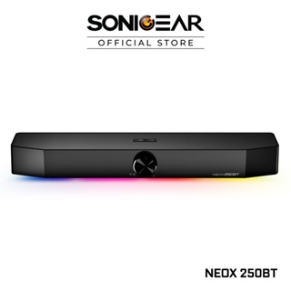 SonicGear Neox 250BT Bluetooth Sound Bar with RGB Lightning Effect | 20W Max Power | Cinematic Audio Performance