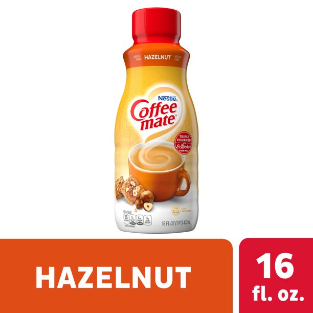 Nestle Coffee mate Hazelnut Liquid Coffee Creamer 16 fl oz Shopee