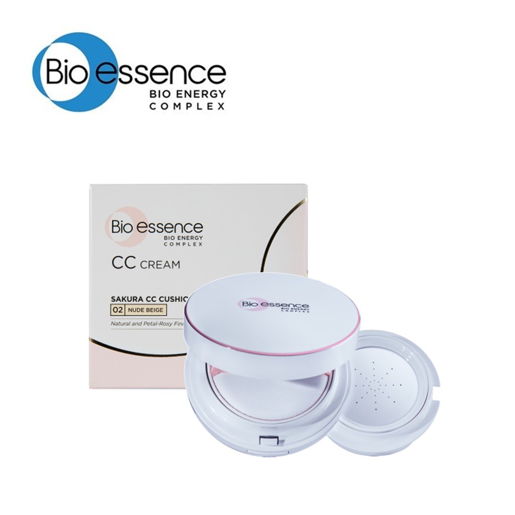 Clearance] Bio Essence Sakura Cushion Cc Cream 15G + Refill Pack 15G |  Shopee Singapore