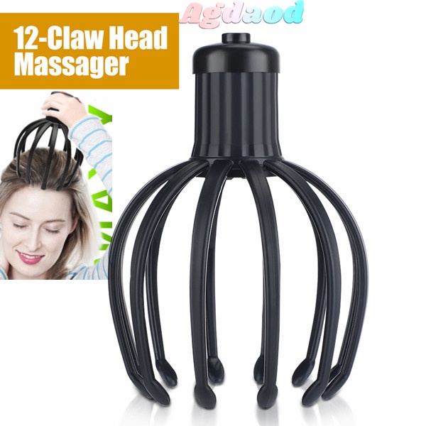 Agdoad 12 Claw Electric Head Massager Vibration Massage Scalp