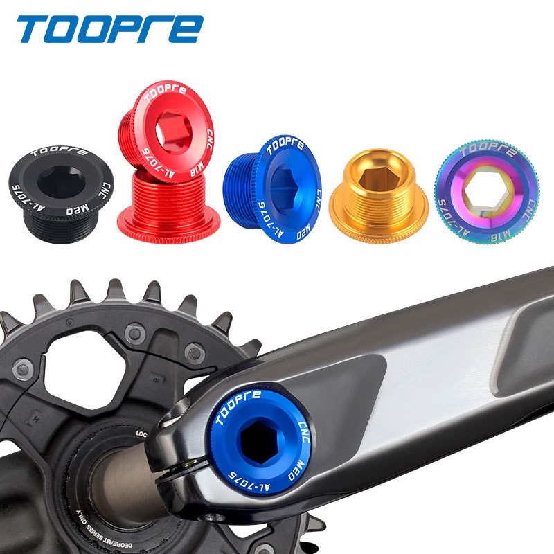 TOOPRE Mountain Bike Hollow Integrated Crankset Crank Cover M18/M19/M20