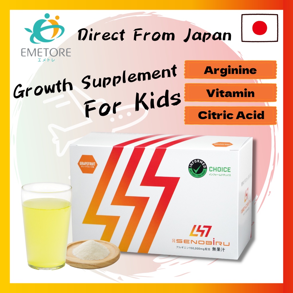 DR.SENOBIRU] Growth Supplement For Kids (Supply Arginine and