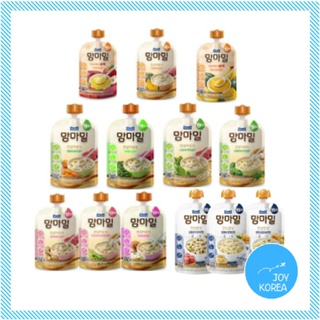 [Maeil] Mamma Meal Baby Food Puree, Porridge Pouch 100g/Organic rice/Baby Portable Puree/Baby Portable Porridge