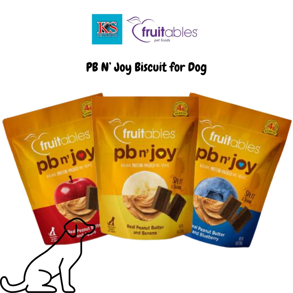 Fruitables PB N' Joy Peanut Butter Assorted Flavors 3 Flavors 6oz