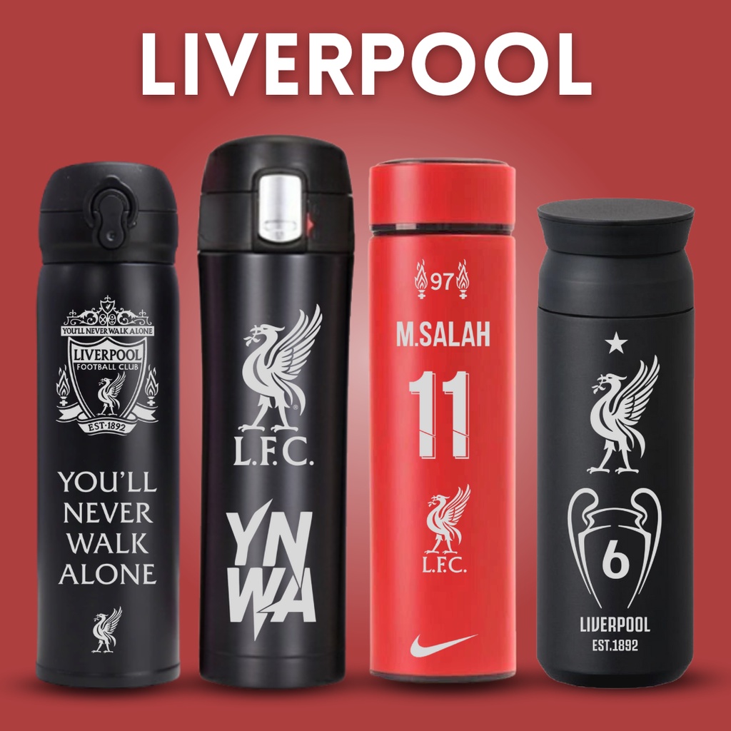 TERMOS Liverpool FC TUMBLER Thermos CUSTOM LIVERPOOL LASER Engraved