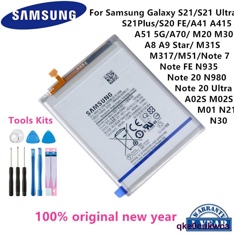 SAMSUNG Original Battery For Samsung For Samsung Galaxy S21 S21 Ultra S21Plus S20 FE A41 A51 5G