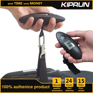 KIPRUN Luggage Scale 100g/40kg  LCD Display Digital Scale Portable Suitcase Scale Handled Travel Bag Weighting Fish Hook Hanging Scale