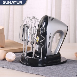 Sunatur Hand Mixer Cake Beater Electric Cream Whip Mixer And Whisk Stainless Steel Egg Beater Blender Mix Cooking Mixer