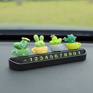 Car Temporary Parking Phone Number Sign Creative Personalized and Cute Decoration Car Moving Car Moving Phone Card Car Supplies Temporary Parking Sign Parking Number Plate Automotive interior VMJJ