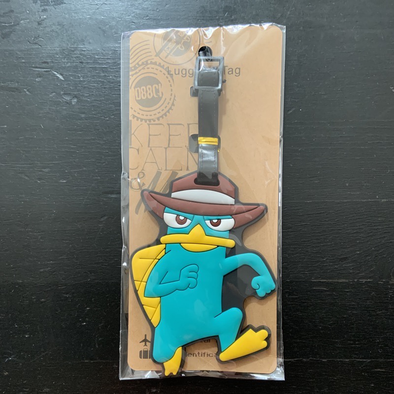 Cartoon Luggage Tags Bag Tags Perry the Platypus Phineas and Ferb Shopee Singapore
