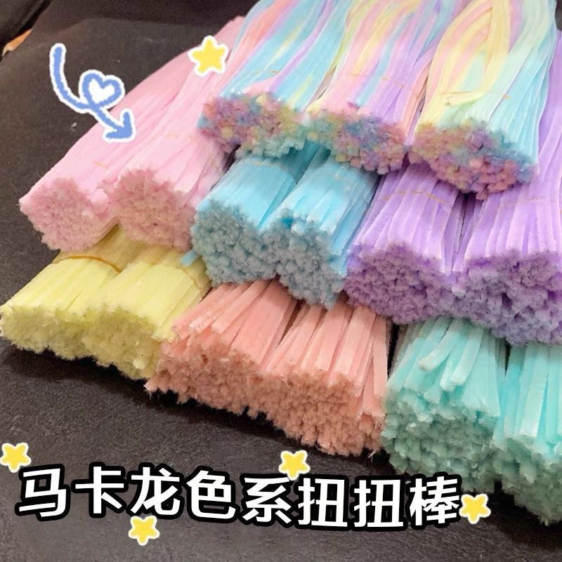 Macaron Color Series Twist Stick DIY Influencer Bouquet Colorful Hair Roots Bold Encrypted