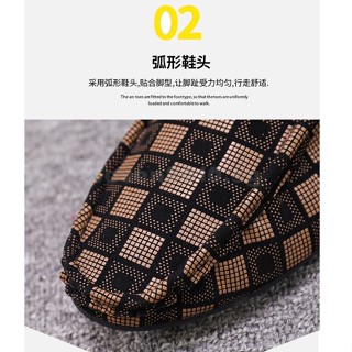 Hot-Sell Men Slip-On Leather Shoes Driving Soft Breathable Loafers #6