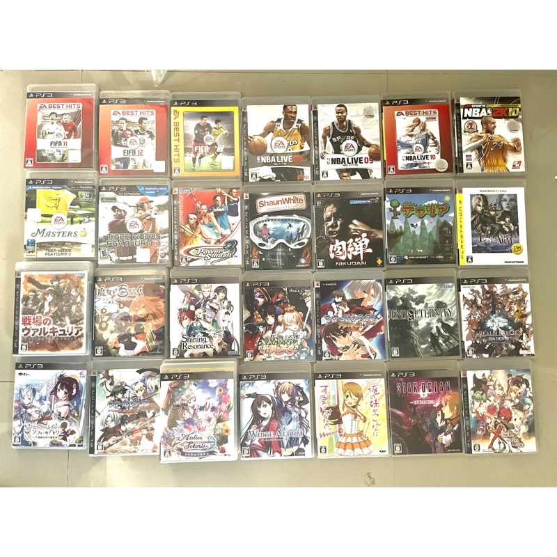 Original PS3 Game Disc NTSCJ Can Play All Devices Zones Works Normally