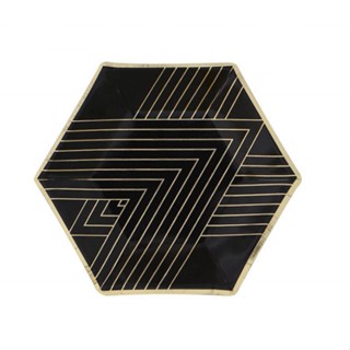 Wholesale price 8inch 10inch Paper Plates Cups Napkins set ramadan decorations Food Grade Paper #2