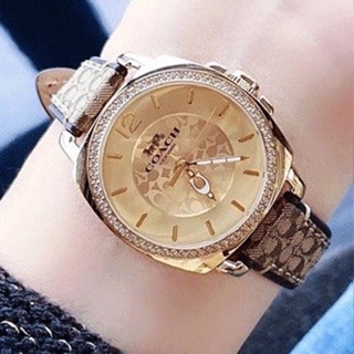 Free boxCoach women watches jam wanita  fashion casual brand luxury watch Jam tangan