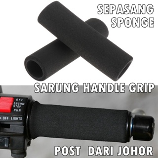 [Shop Malaysia] handle grip sponge pupies moto motor y16zr y15zr lc135 rs150 nvx nmax fz150 w125 wave ex5 tangan sarung