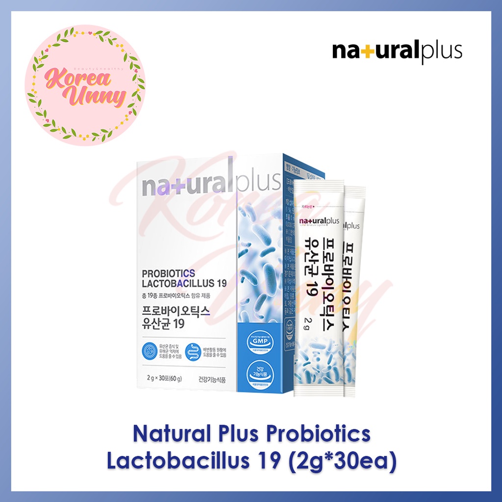 Natural Plus Probiotics Lactobacillus 19 (2g*30ea) Shopee Singapore