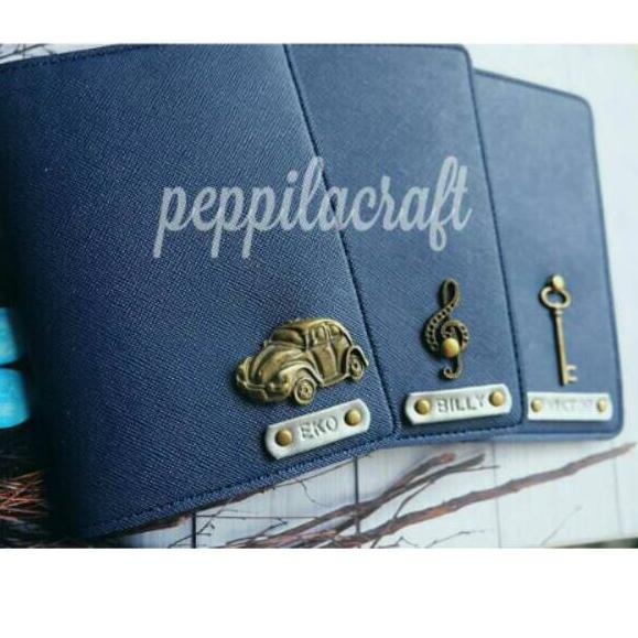 Exclusive!Custom PASSPORT COVER (include 1 charm)|Sq9